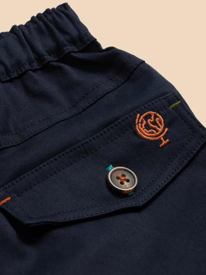 Kids Cargo Carter Short Dark Navy White Stuff Trousers