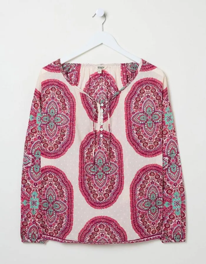 KidsWomen FatFace Mini Me Outfits Ishana Detail Paisley Blouse Multi