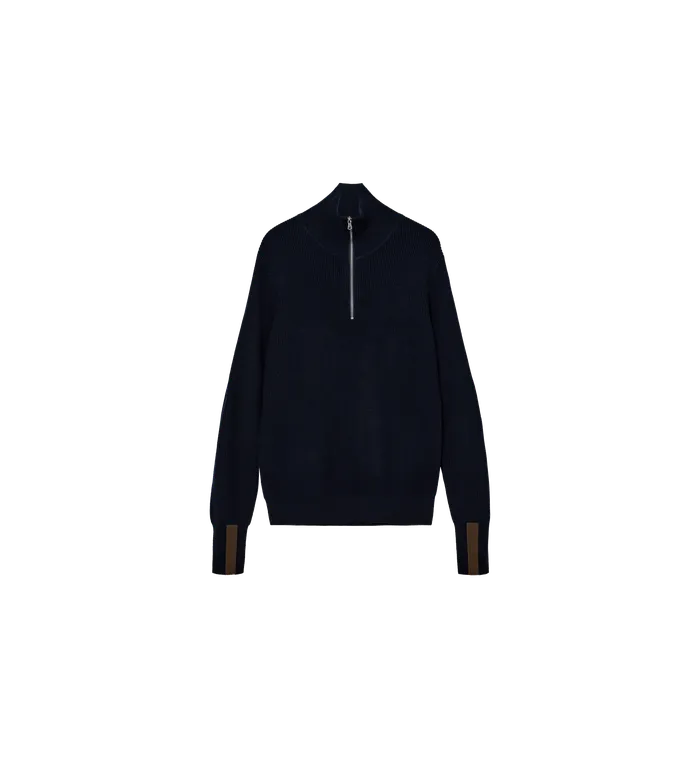 Knits Men MOS MOSH MMGAngelo HalfZip Knit Navy Knits Men MOS MOSH MMGAngelo HalfZip Knit Navy