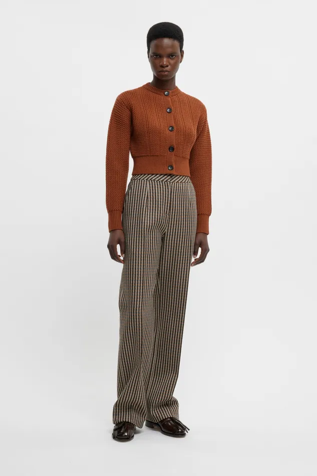 Knitwear Women Albert Knit In Caramel Cashfeel Emilia Wickstead