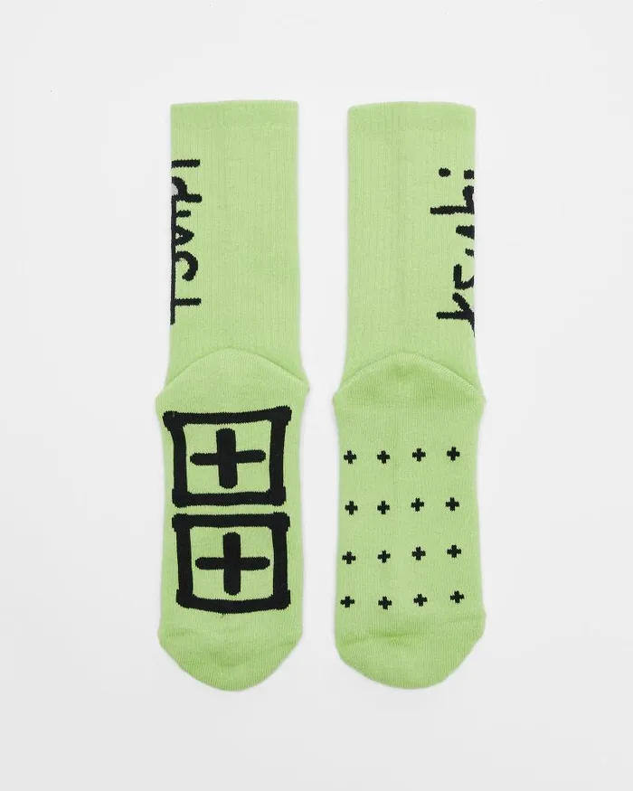 Ksubi 1999 Ksocks Greenblack WomensMens Socks