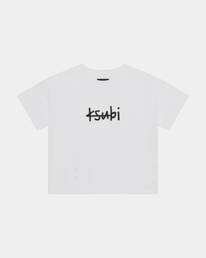 Ksubi 1999 Lil Biggie Ss Tee White Kids Kids