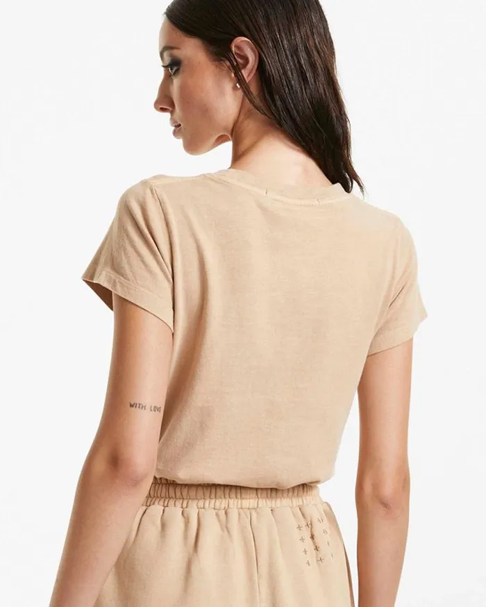 Ksubi 3 X 4 Mini Ss Tee Latte Womens 4 X 4