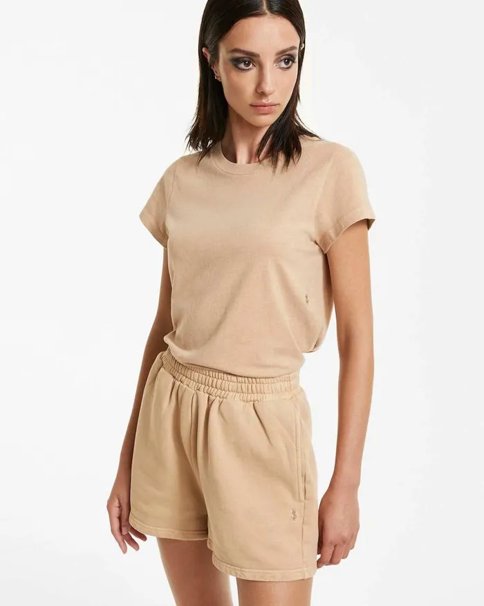 Ksubi 3 X 4 Mini Ss Tee Latte Womens 4 X 4