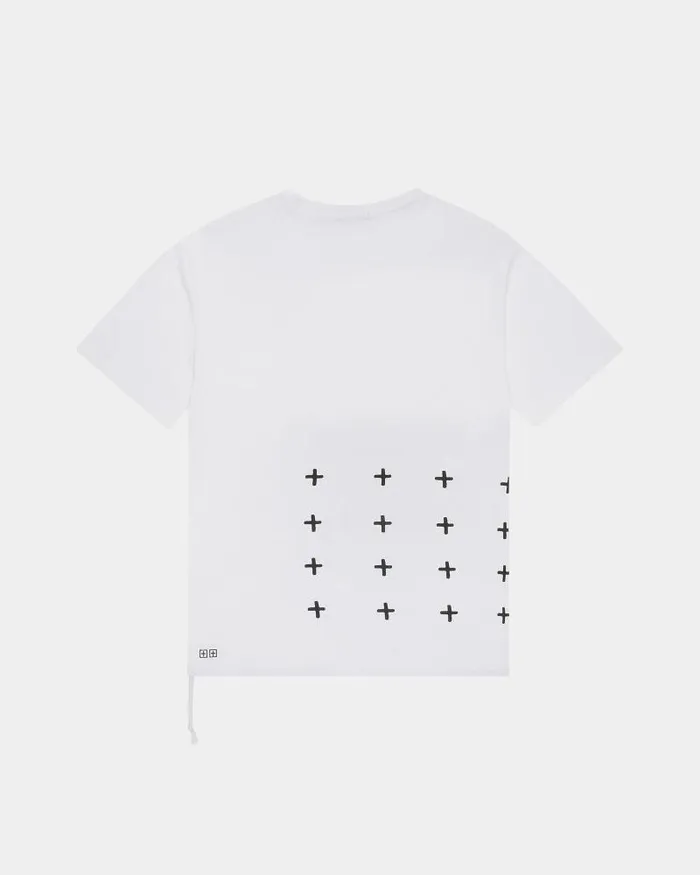 Ksubi 4 X 4 Biggie Ss Tee Optic White Mens TShirts