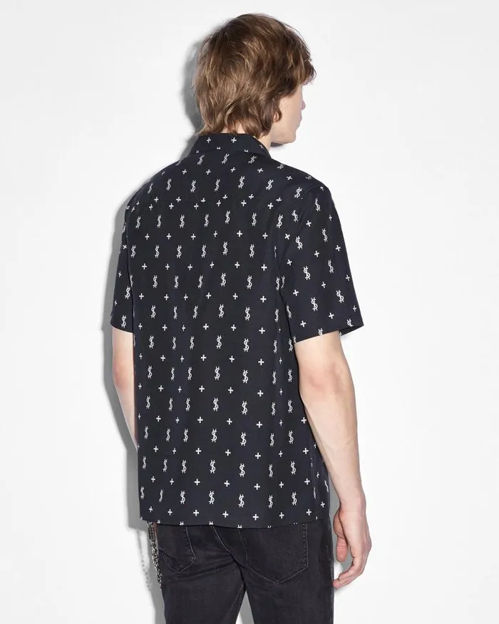 Ksubi Allstar Resort Ss Shirt Black Mens Shirts