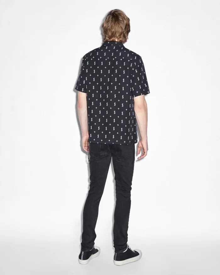 Ksubi Allstar Resort Ss Shirt Black Mens Shirts