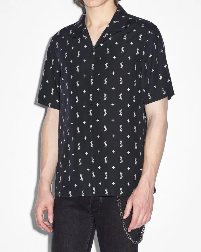 Ksubi Allstar Resort Ss Shirt Black Mens Shirts