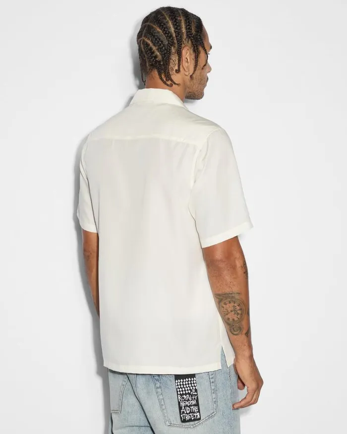 Ksubi Angelik Resort Ss Shirt White Mens Shirts