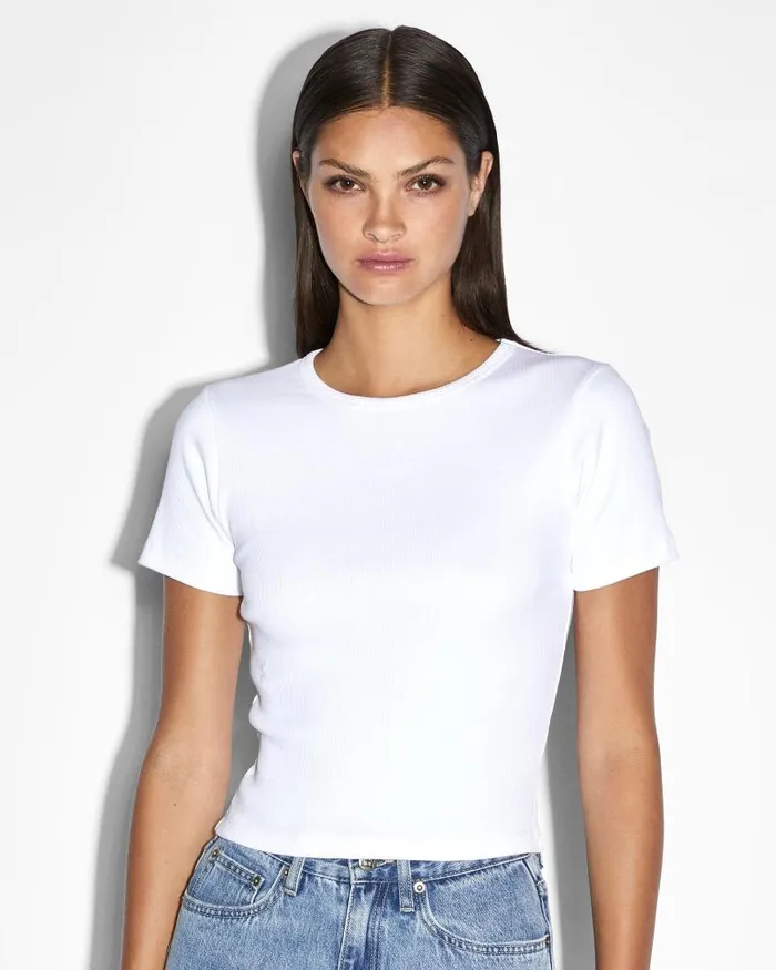 Ksubi Arise Ss Tee White Womens Tops