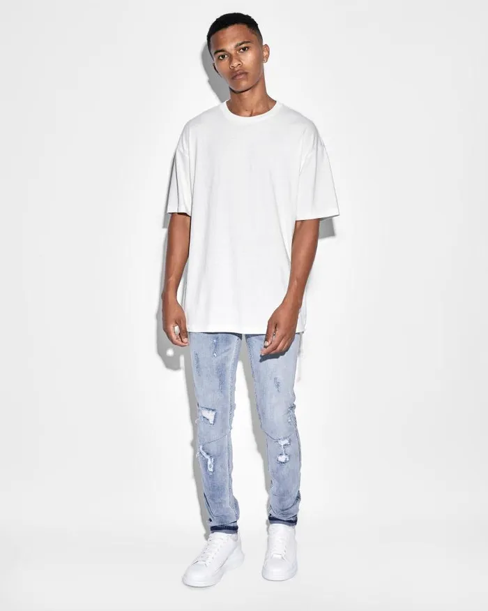 Ksubi Biggie Ss Tee Worn In White Mens TShirts