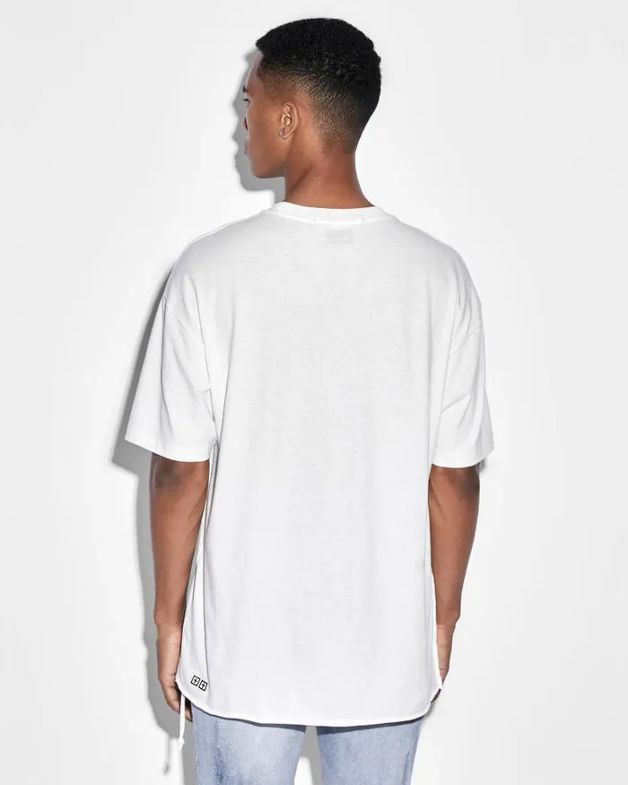 Ksubi Biggie Ss Tee Worn In White Mens TShirts