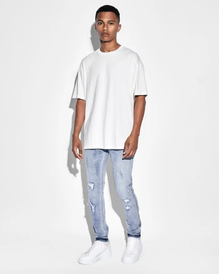 Ksubi Biggie Ss Tee Worn In White Mens TShirts