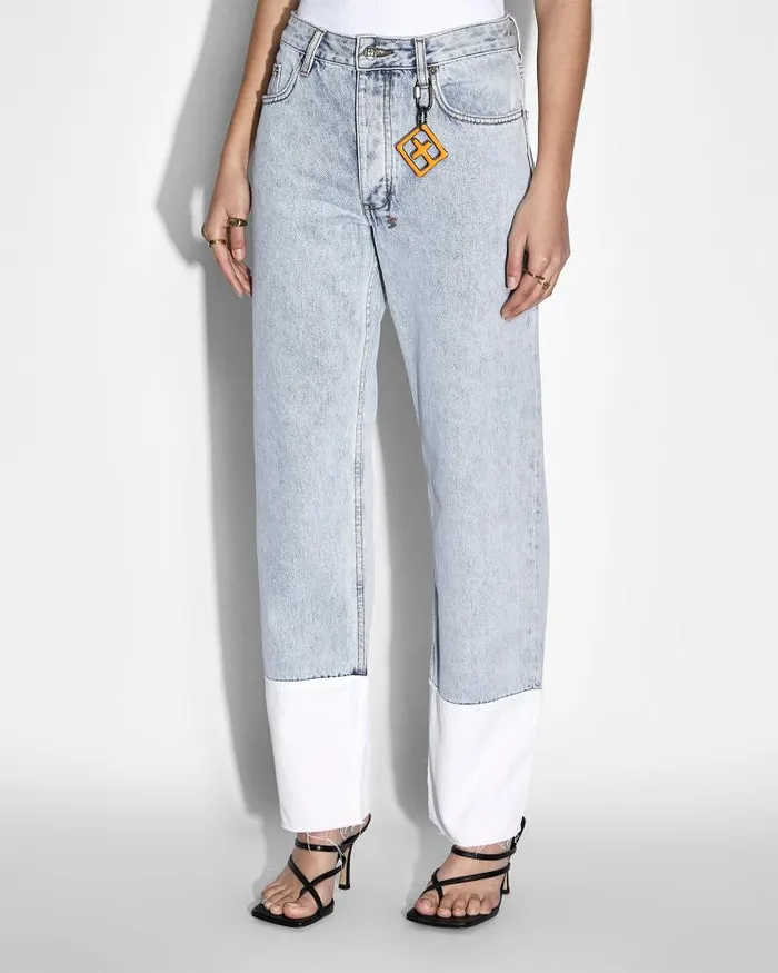 Ksubi Brooklyn Jean Muse Cuffed Womens Straight