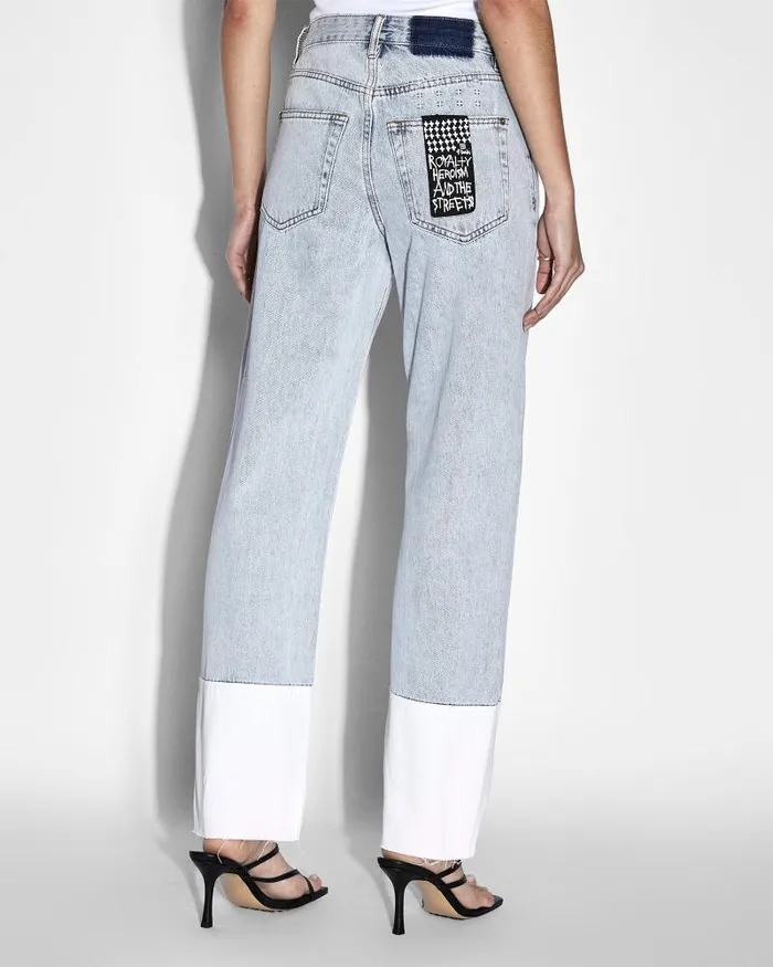 Ksubi Brooklyn Jean Muse Cuffed Womens Straight