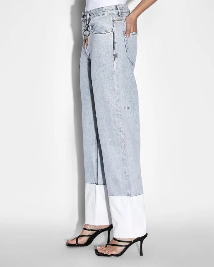 Ksubi Brooklyn Jean Muse Cuffed Womens Straight