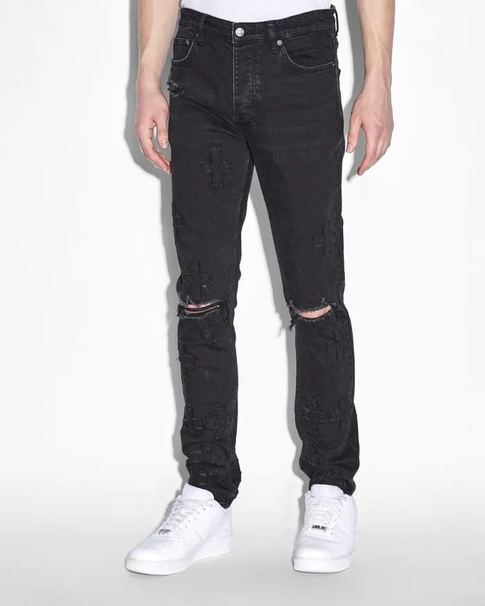Ksubi Chitch Kraftwork Black Mens Skinny