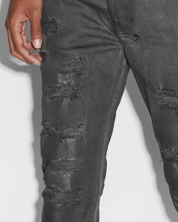 Ksubi Chitch Oil Slick Repair Mens Skinny