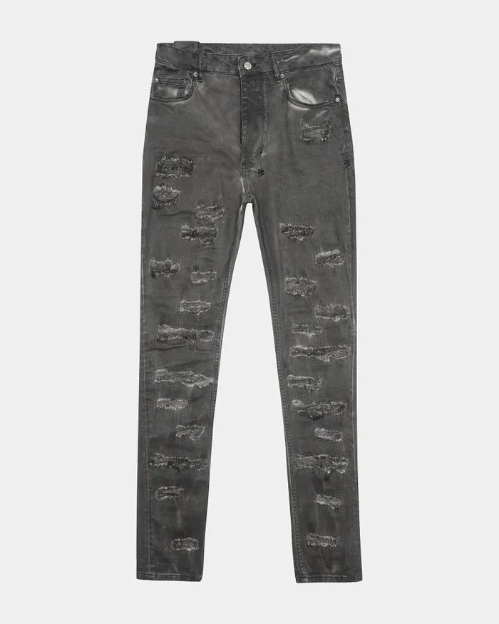 Ksubi Chitch Oil Slick Repair Mens Skinny
