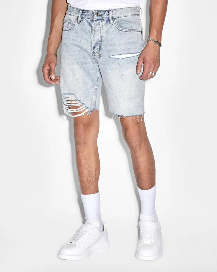 Ksubi Chopper Short Karma Trashed Mens Denim Shorts