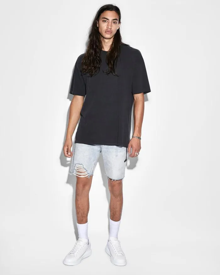 Ksubi Chopper Short Karma Trashed Mens Denim Shorts