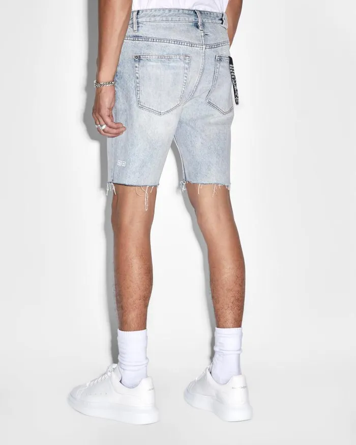 Ksubi Chopper Short Karma Trashed Mens Denim Shorts