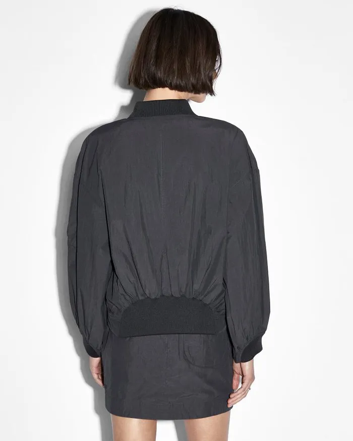 Ksubi Elemental Bomber Charcoal Womens Jackets