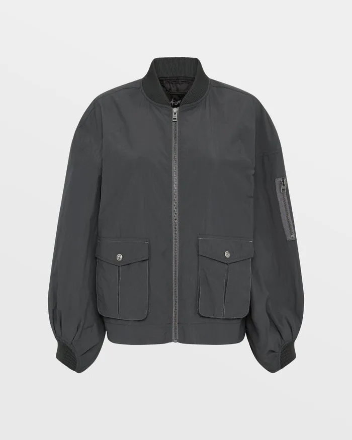 Ksubi Elemental Bomber Charcoal Womens Jackets