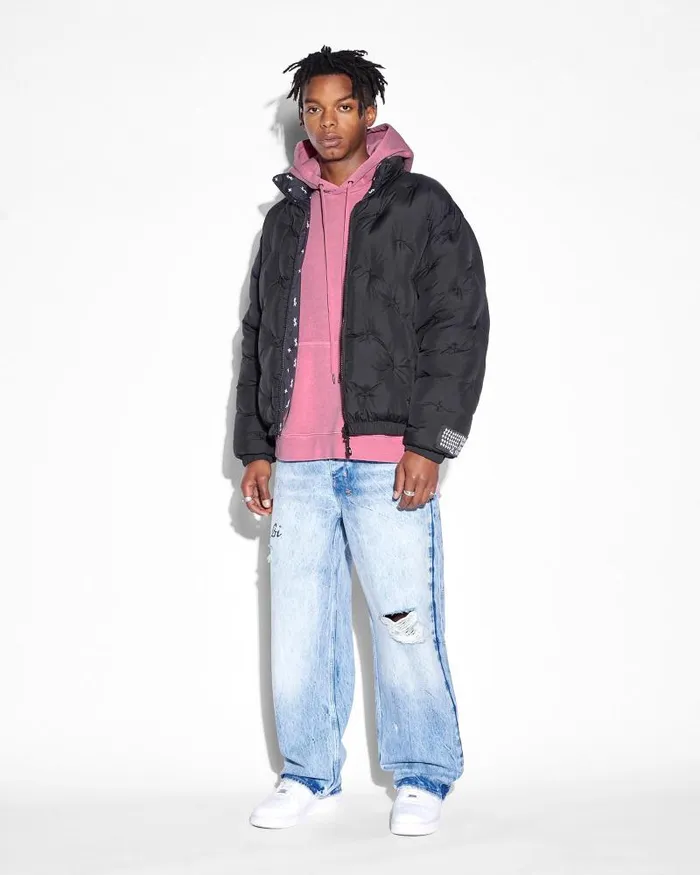 Ksubi Flight Puffer Jacket Black Mens Jackets