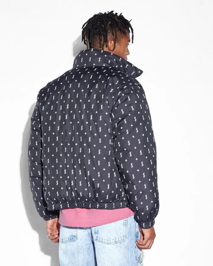 Ksubi Flight Puffer Jacket Black Mens Jackets