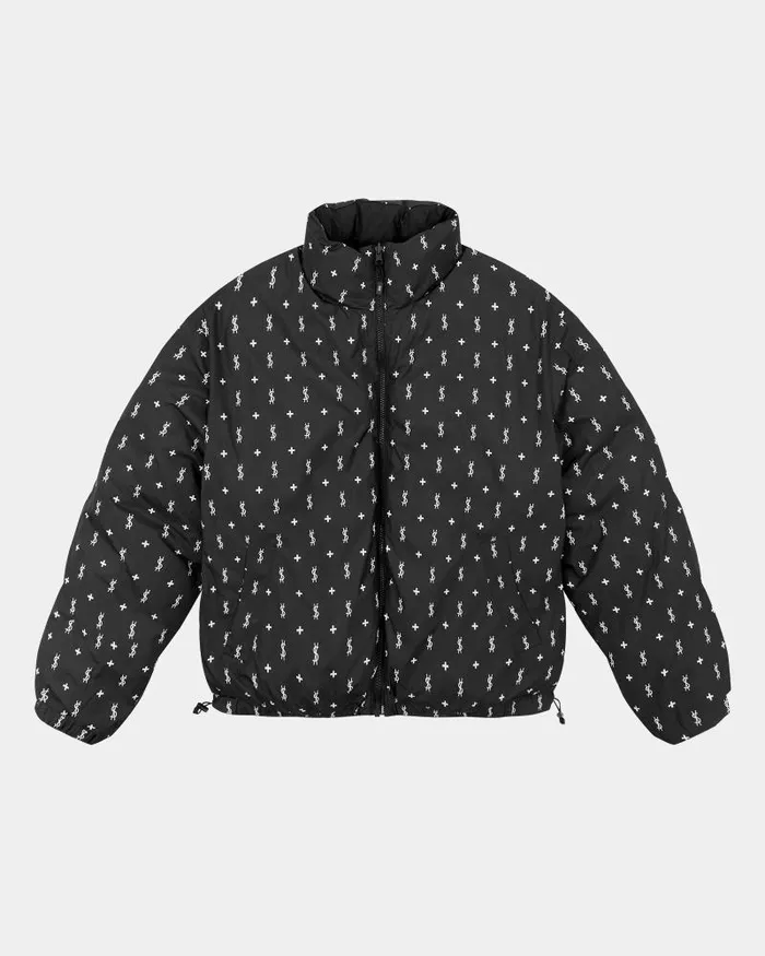 Ksubi Flight Puffer Jacket Black Mens Jackets