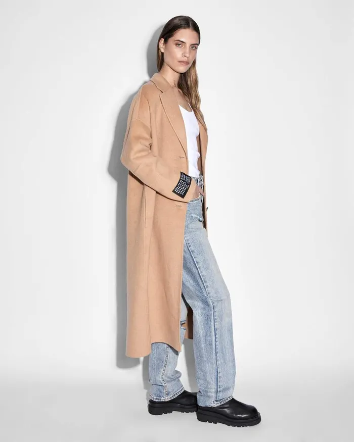 Ksubi Kamille Coat Latte Womens Jackets