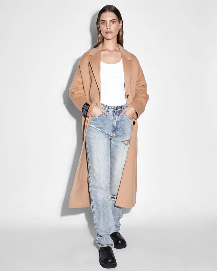 Ksubi Kamille Coat Latte Womens Jackets