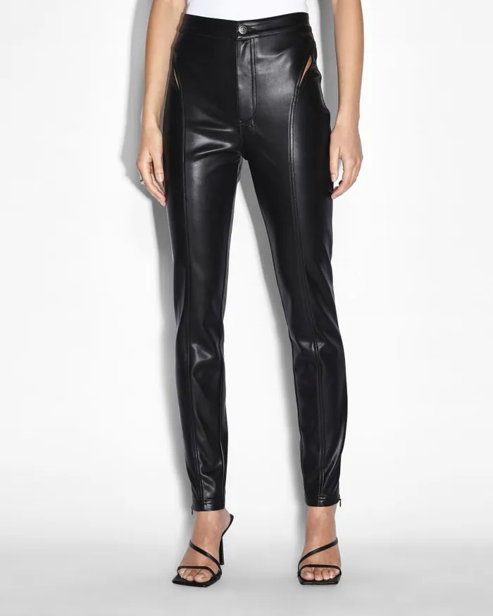 Ksubi Klub Pant Kut Out Black Womens Pants