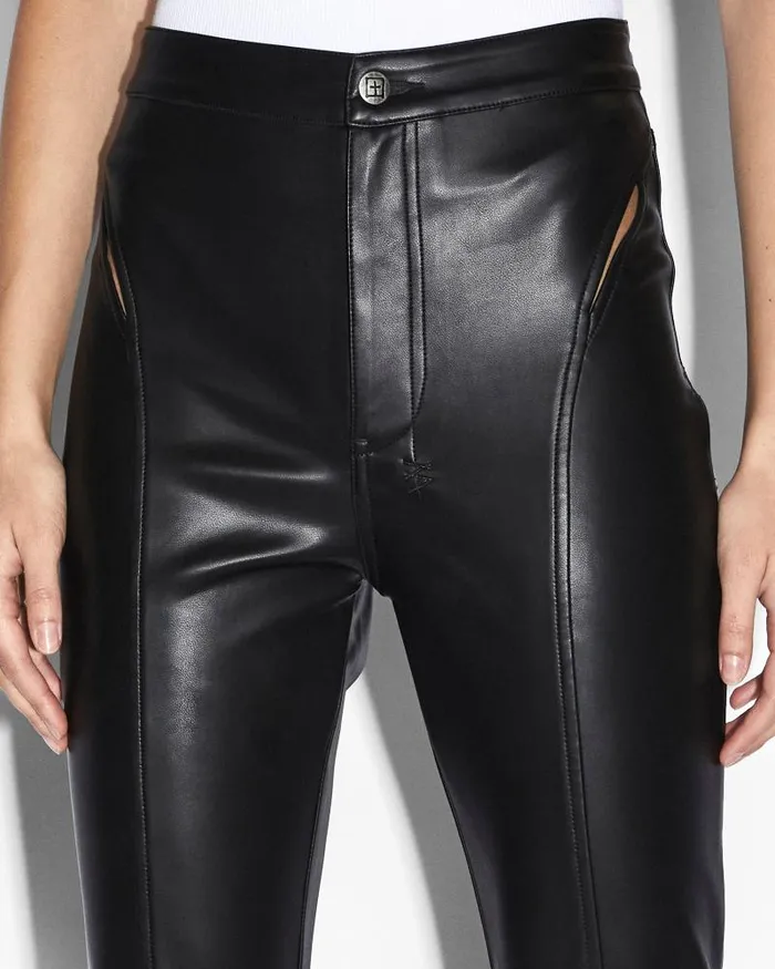 Ksubi Klub Pant Kut Out Black Womens Pants