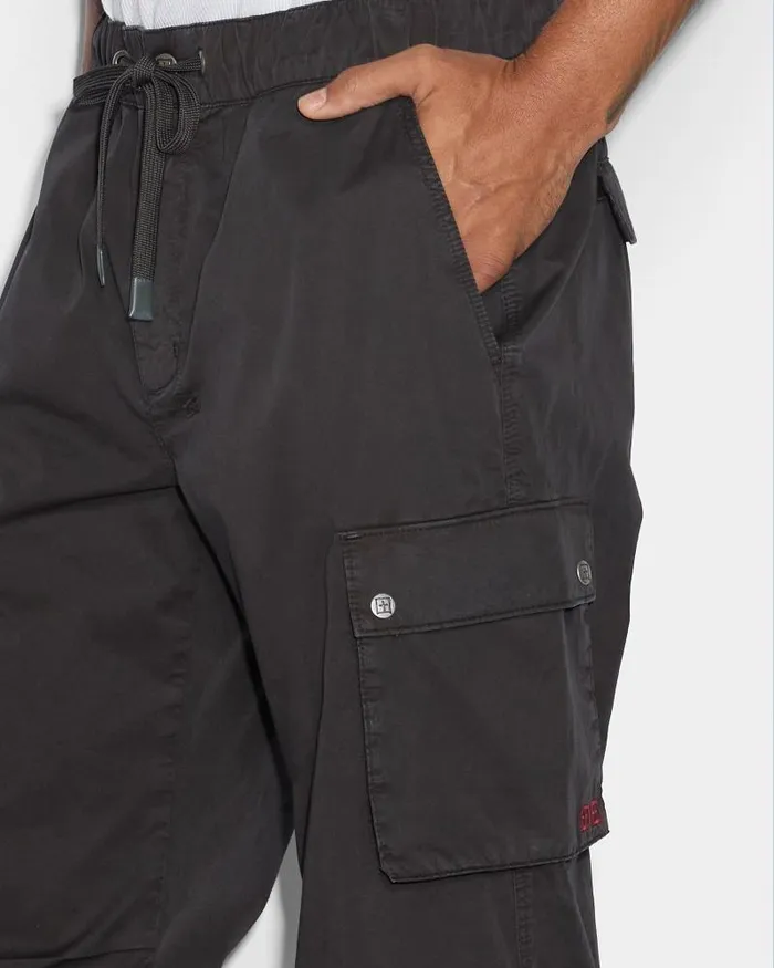 Ksubi Krush Cargo Pant Black Mens Pants
