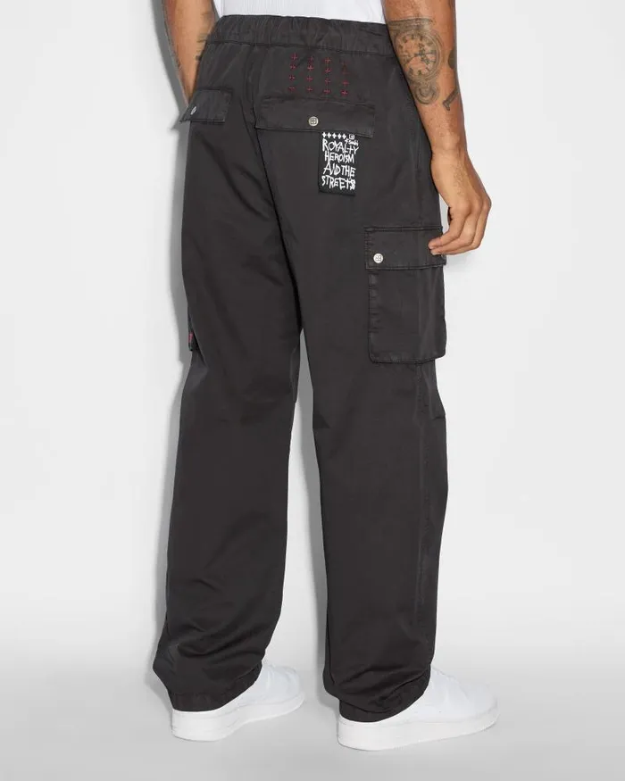 Ksubi Krush Cargo Pant Black Mens Pants