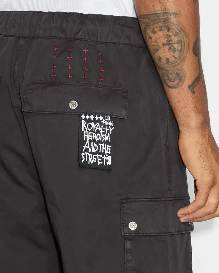 Ksubi Krush Cargo Pant Black Mens Pants
