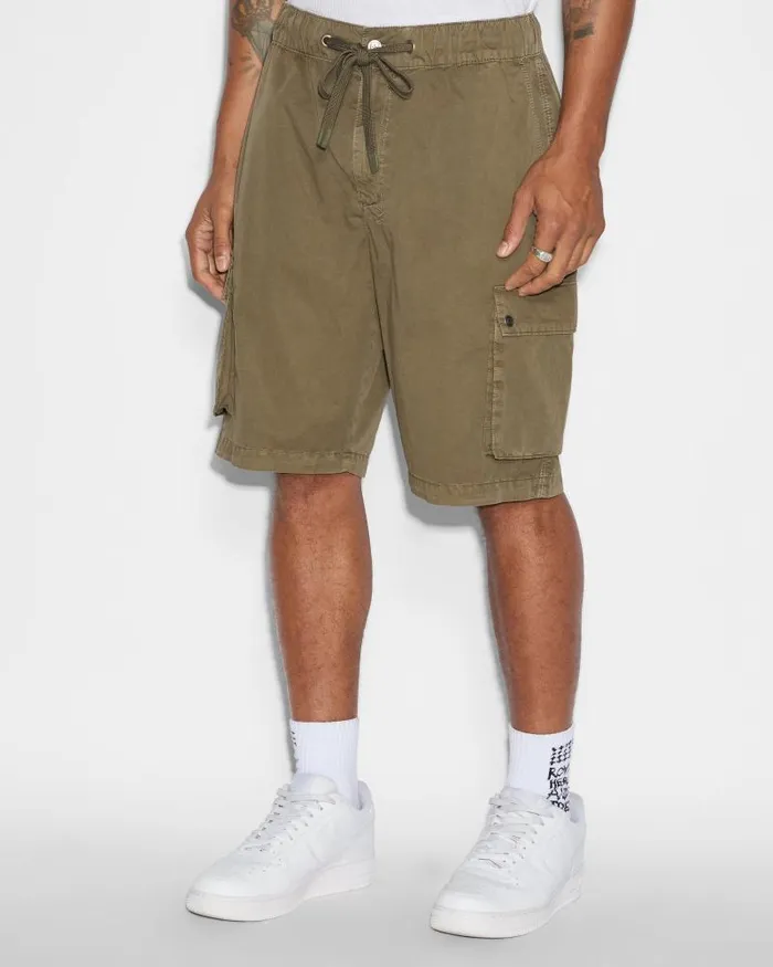 Ksubi Krush Cargo Short Army Fade Mens Shorts