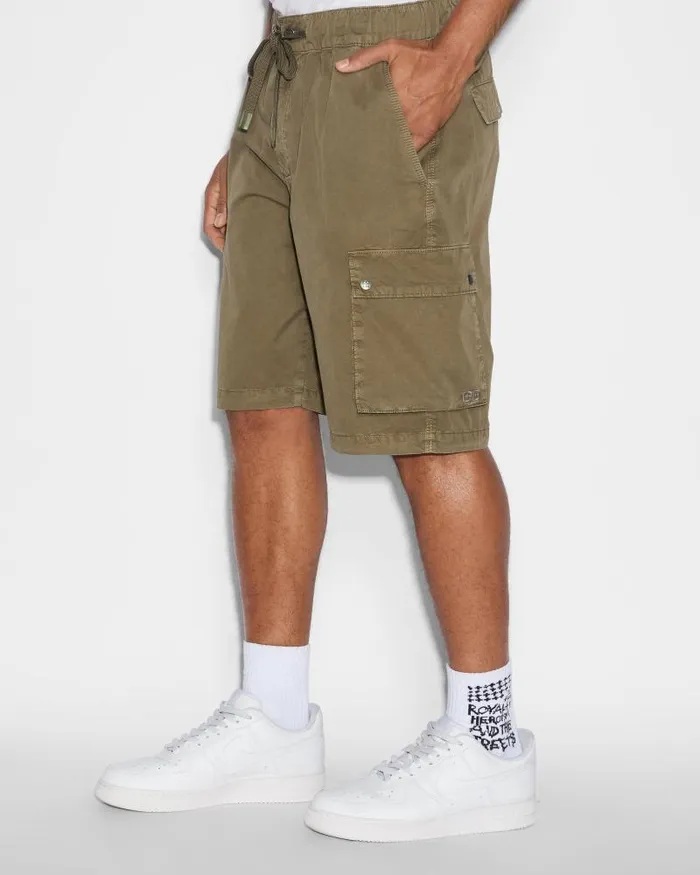 Ksubi Krush Cargo Short Army Fade Mens Shorts