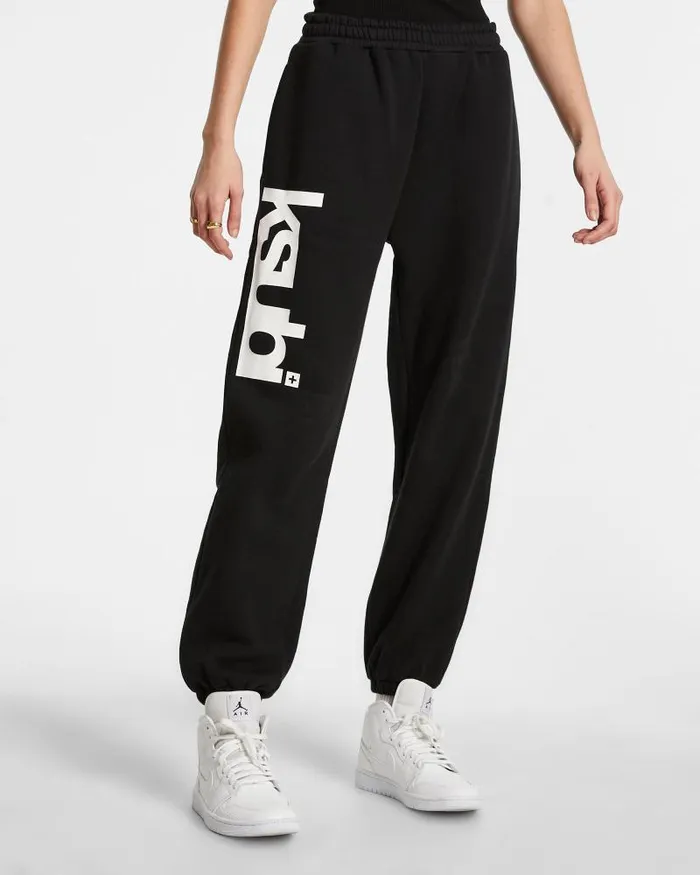 Ksubi Ksubi Icon Trak Pant Jet Black Womens Pants