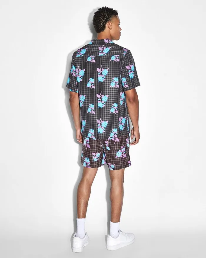Ksubi Low Res Resort Ss Shirt Multi Mens Shirts