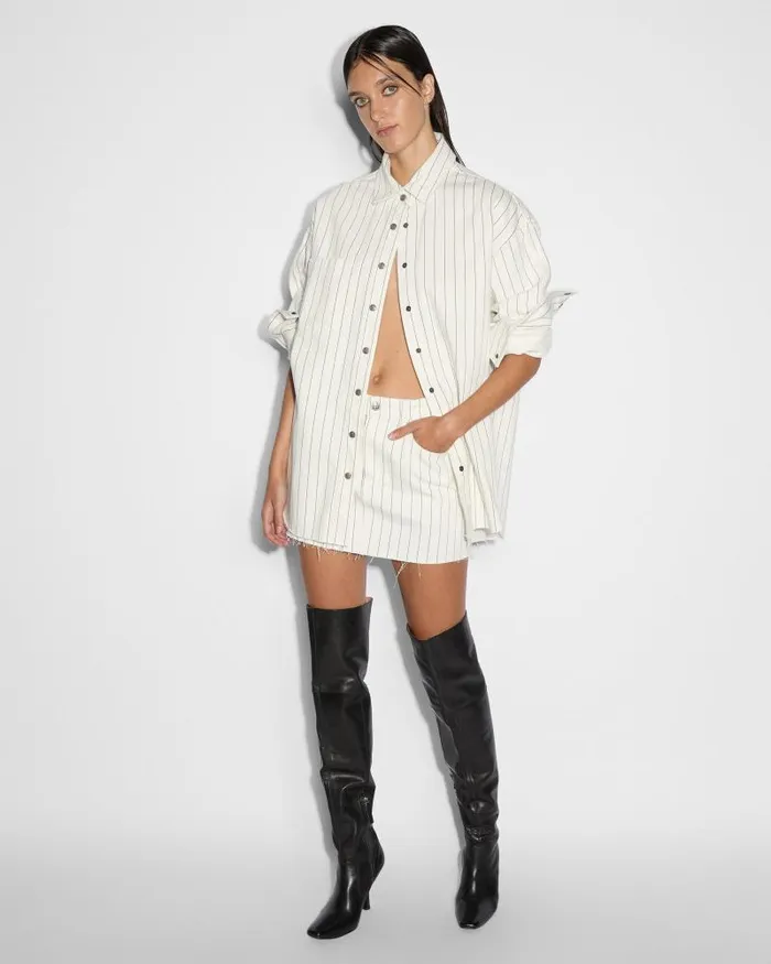 Ksubi Low Rider Mini Prophetik Womens Denim Skirts