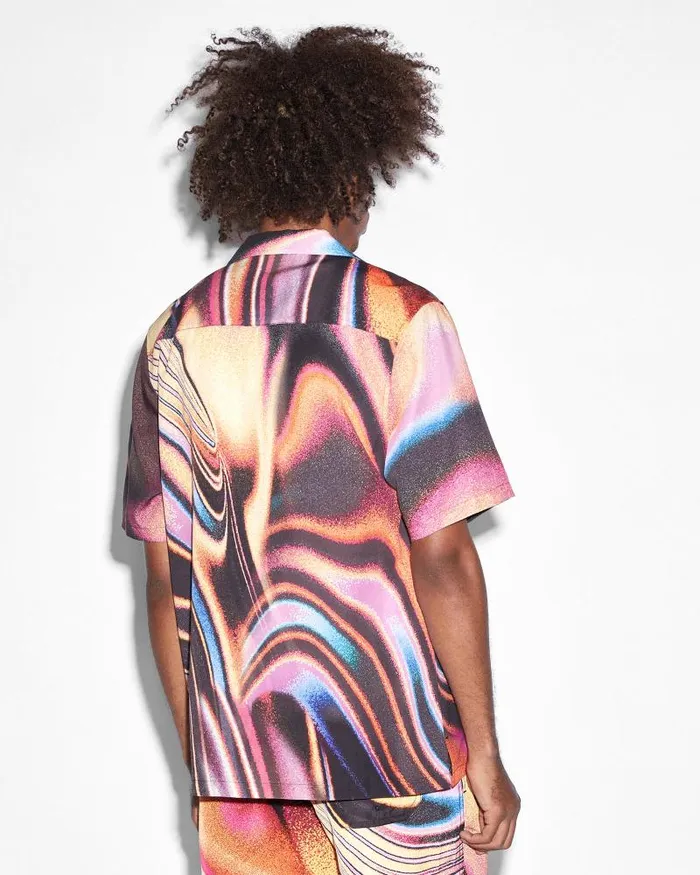 Ksubi Mind State Resort Ss Shirt Multi Mens Shirts