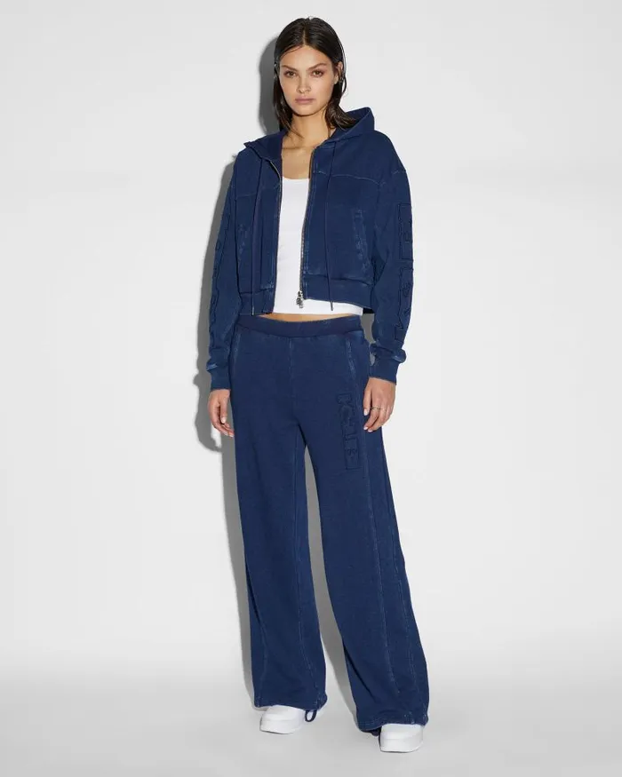 Ksubi Origin Trak Pant Indigo Spliced Womens Sweatpants