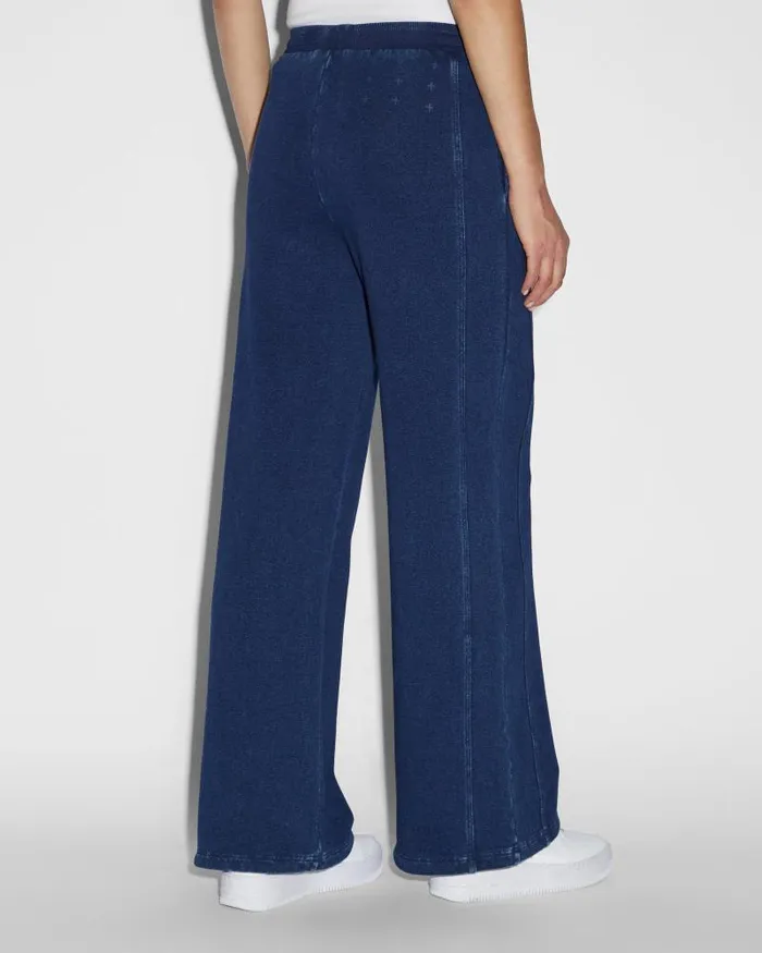 Ksubi Origin Trak Pant Indigo Spliced Womens Sweatpants