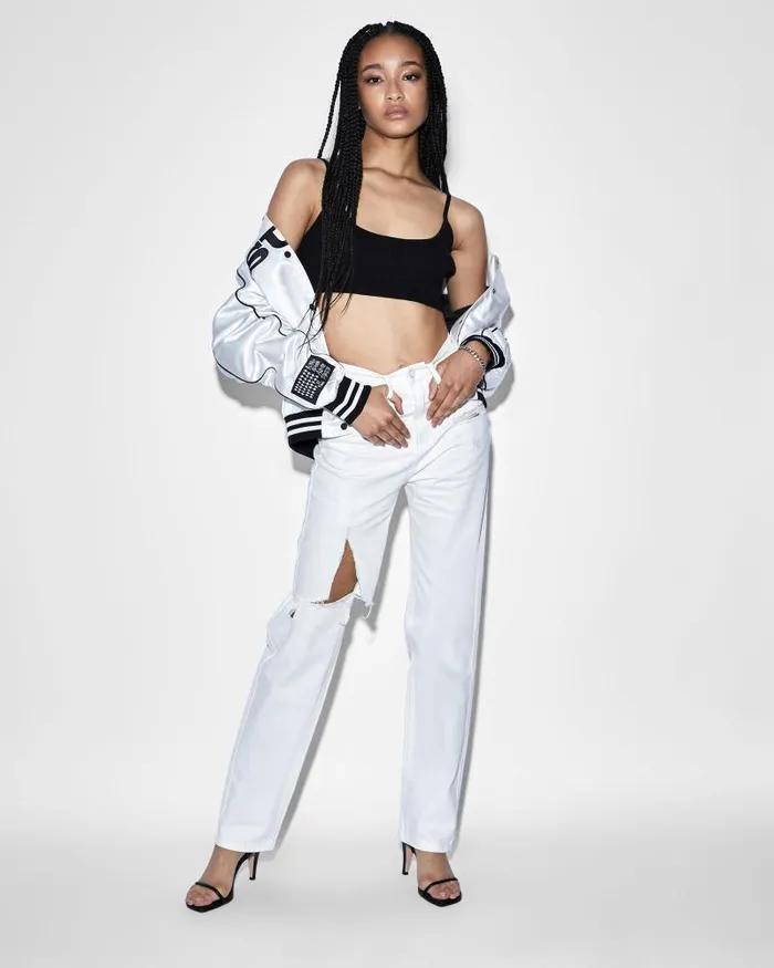 Ksubi Playback Blanc Sliced Womens Straight