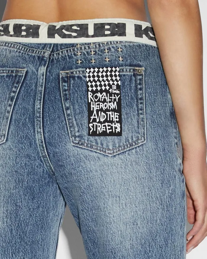 Ksubi Playback Flipped Overkast Womens Straight