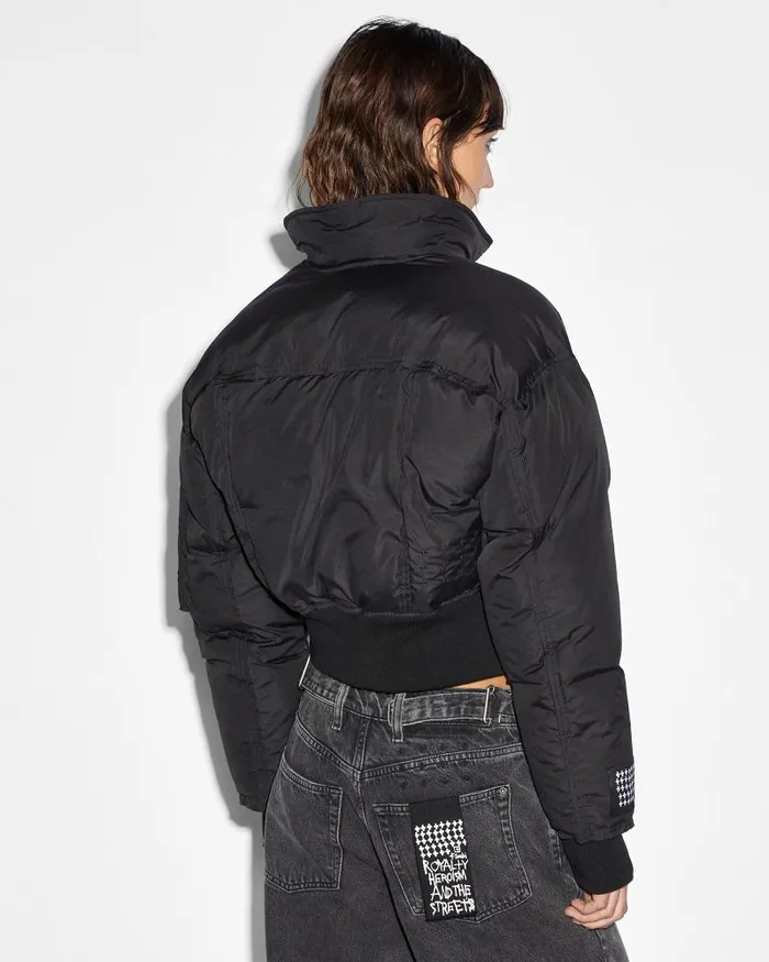Ksubi Reece Bomber Jacket Black Womens Jackets