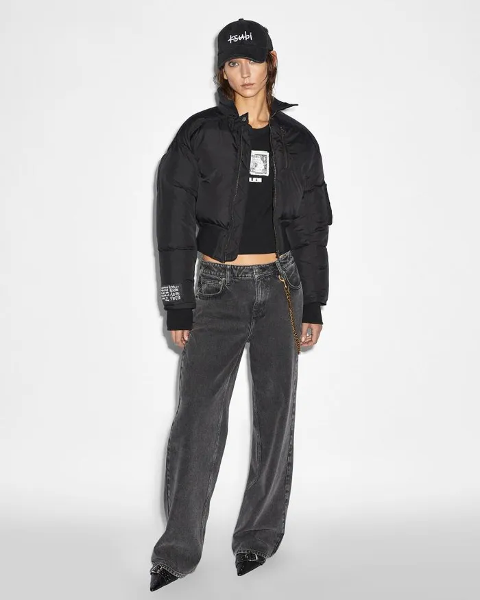 Ksubi Reece Bomber Jacket Black Womens Jackets